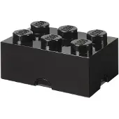 LEGO - Opbergbox Brick 6 - Nylon - Zwart