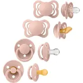 BIBS Fopspenen - Probeer-het-collectie - 4-pack - Maat 1 - Blush - - OneSize - Fopspenen