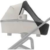 Maxi-Cosi -zonnescherm, Compatibel met -reiswiegen, kinderwagens en -babyautostoeltjes, UPF 50+-bescherming, Met kiekeboevenster, Beschermt baby tegen zon, Meer gebruikswijzen, Zwart