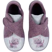 Superfit Hausschuhe - Happy Octi - Wolle - Lilac - - 22 - Hausschuhe