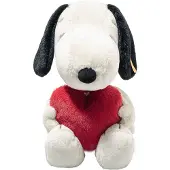 Steiff Knuffel - 30cm - Snoopy Love - Wit - - OneSize - Knuffels