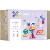 Connetix Magnetset - 48 Teile - Pastel Form-Erweiterungspaket - - One Size - Magnetspielzeug