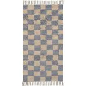 Ferm Living Mara Washable Tapijt Mist Blue|Warm Sand