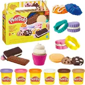 Play-Doh Bakkertje-speelset, keukenspeelgoed voor kinderen van 3+