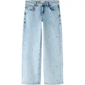 Name It Kids Jeans 'NKFrose' blauw / rosa / wit