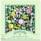 Djeco Perlen - 450 st. Blumen und Pflanzen - - One Size - Perlen