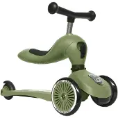 Scoot & Ride - 2 in 1 Balance Bike/ Scooter - Olive (SR-00001)