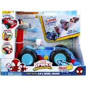 Spidey and his Amazing Friends Auto m. Licht/Ton - Flip & Reveal Cruiser - - One Size - Autos