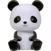 A Little Lovely Company Nachtlicht - Panda - 19 cm - Schwarz/Wei - - One Size - Nachtlicht