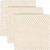 Konges Sløjd Spucktücher - 65x65 cm - 3er-Pack - Nachlass Dot - - One Size - Spucktücher