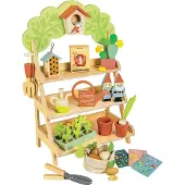 Tender Leaf Toys Tuincentrum - Hout - 38 Onderdelen - - OneSize - Speelgoed