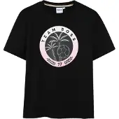 BOSS T-Shirt - Team - Zwart/Roze - - 8 jaar (128) - T-Shirts