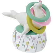 Sunnylife - Kids Inflatable Games Ringgooien Zeehond - PVC - Multicolor -