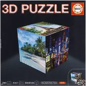 Educa Puzzles 3D Travel Set 6 x 36 pièces