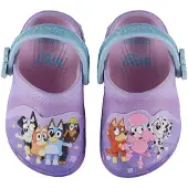 Crocs Open schoenen 'Bluey' lichtblauw / lavendel / rosa / zwart