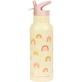 A Little Lovely Company Thermosflasche - 500 ml - Regenbögen - - One Size - Thermosflaschen