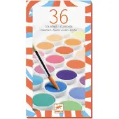 Djeco Aquarell - 36 Farben - - One Size - Farbe