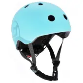 Scoot & Ride Helm S-M, Highwaykick veiligheidshelm voor kinderen, kleur blauw