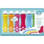 Djeco Set van 6 foam markers
