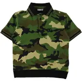 Dolce&Gabbana Polo - Herboren om te leven - Camouflage - - 6 jaar (116) - Polo's