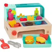 B. toys Speelkeuken - 30 Onderdelen - Burgerstation - - OneSize - Speelkeukens