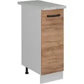 Vicco R-Line Apotheekkast – 30 cm WB Marmer Krachtige eik goud