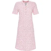 Ringella Bloemen nachthemd katoen roze | Maat 42