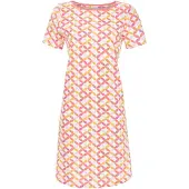 Ringella Grafisch nachthemd roze | Maat 52