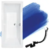 Badland QUADRO SLIM ligbad 190 x 90 cm wit