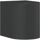 vidaXL Buitenwandlamp, zwart, aluminium gietwerk