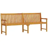 vidaXL Tuinbank 219 cm massief acaciahout