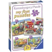 Ravensburger My First Puzzel - Aan het Werk (4 in 1)