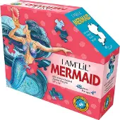 MAD CAPP puzzel zeemeermin fantasie 48 stukjes karton kinderen.