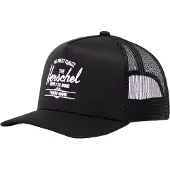 Herschel Pet 'Whaler Tall' zwart / wit