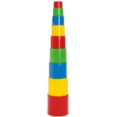 Dantoy - Play Cups in Net (5417) (engros)