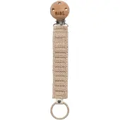 BIBS Fopspeenketting Knitted Vanilla 1 St Tang