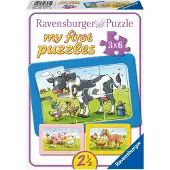 Ravensburger Goede vrienden - My First Puzzels - 3x6 stukjes - Kinderpuzzel
