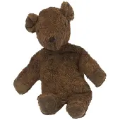 Senger Naturwelt Verwarmingskussen - Klein - 29 cm - Beer - Brui - - OneSize - Knuffels