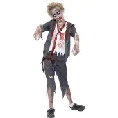 Smiffys Kostüm - Zombie-Schuljunge - - 12-14 Jahre (152-164) - Kostüme