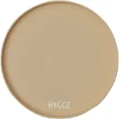 Design Letters favoriet bord Ø22 cm Hygge-beige