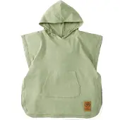 Cloby UV Poncho - UV50+ - Olive Green - - 1-3 Jahre (80-98) - Babyhandtuch