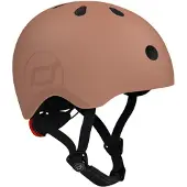 Scoot & Ride - kinderhelm - maat S/M - Mocha - verstelbaar - 51-55 cm
