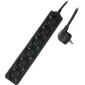 ACT AC2460, stekkerdoos met 6 stopcontacten