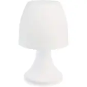 Atmosphera Lampe champignon à poser 19,5 cm - Blanc