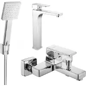 Mexen Cetus R45 badset, chroom - 744313R45-00