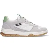 Vingino leren sneakers grijs/wit Jongens Leer - maat 33