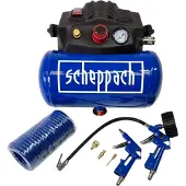 Scheppach 5906153901 Pneumatische compressor 6 l 8 bar