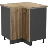 Vicco R-Line Hoekkast – 75.6 cm, WB Eik Artisanaal eiken