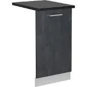 Vicco R-Line Vaatwasserfrontpaneel – 45 cm, WB Antraciet Zwart beton