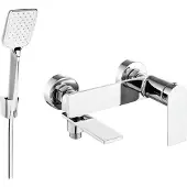 Mexen Zero R62 badkraan met doucheset, chroom - 7113R62-00